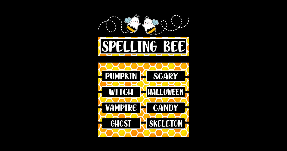 Spelling Bee Pun Halloween Costume for Teachers Spelling Bee Pun