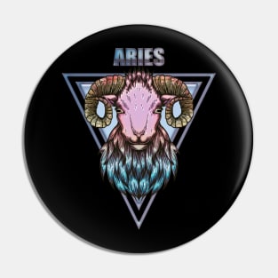 Zodiac sign aries Pin