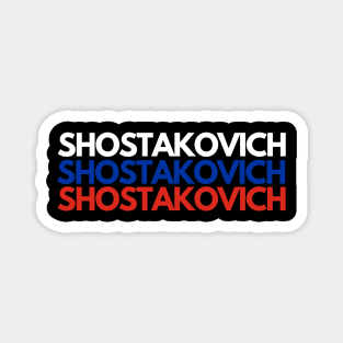 SHOSTAKOVICH Russia Magnet