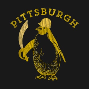 Pittsburgh Steel Penguin Pirate Sports Funny T-Shirt