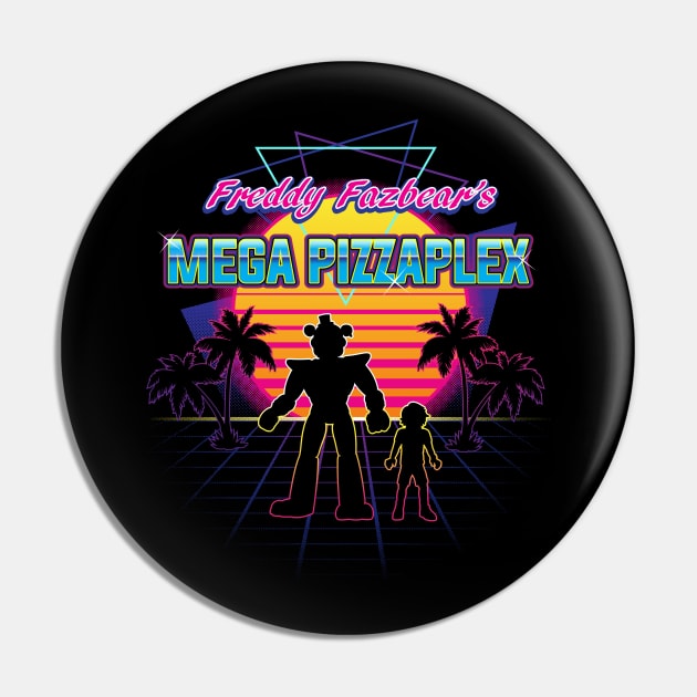 Freddy Fazbear's Mega Pizzaplex Pin by halegrafx