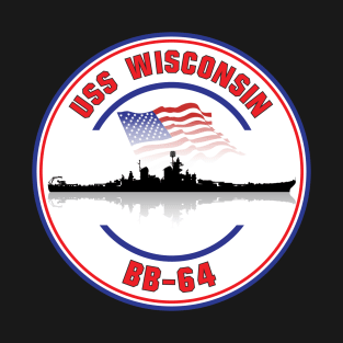 USS Wisconsin BB-64 T-Shirt