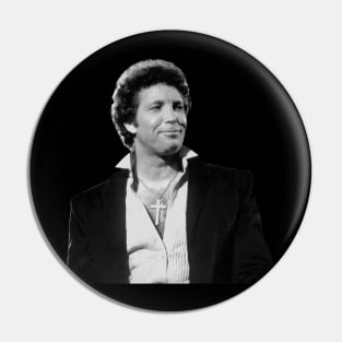 80s Tom Jones Pin