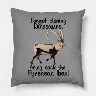 Forget Cloning Dinosaurs, Bring Back the Ibex Pillow