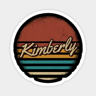 Kimberly Vintage Text Magnet