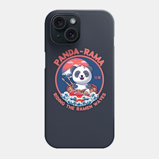 Kawaii Panda Meets Ramen Paradise Phone Case