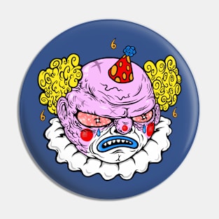 Purple the Clown Pin