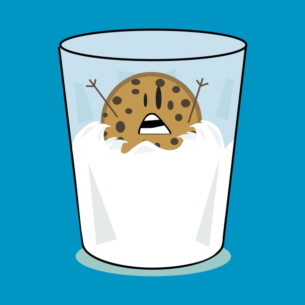 The problems of being a cookie in a glass of milk by Albaricoque