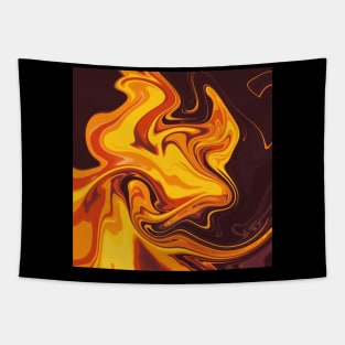 fire abstract Tapestry