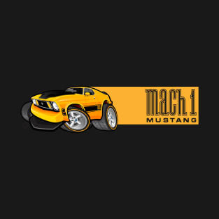 Mach 1 Yellow with Yellow Stripe T-Shirt