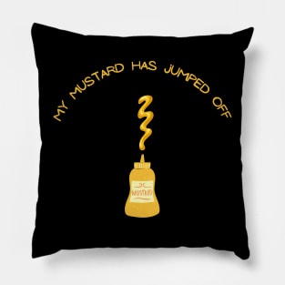 My mustard has jumped off! Pillow