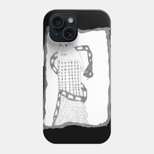 Totem pole creatures Phone Case