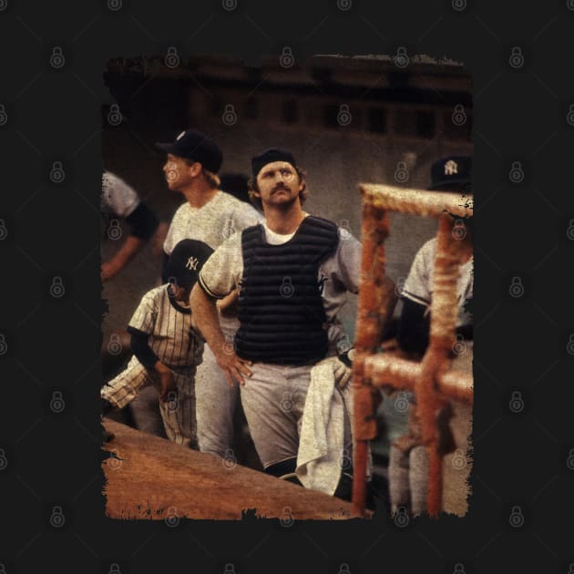 Thurman Munson in New York Yankees by PESTA PORA