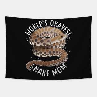 World's Okayest Hognose Snake Mom Tapestry