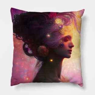 Beautiful Mystical Woman Pillow