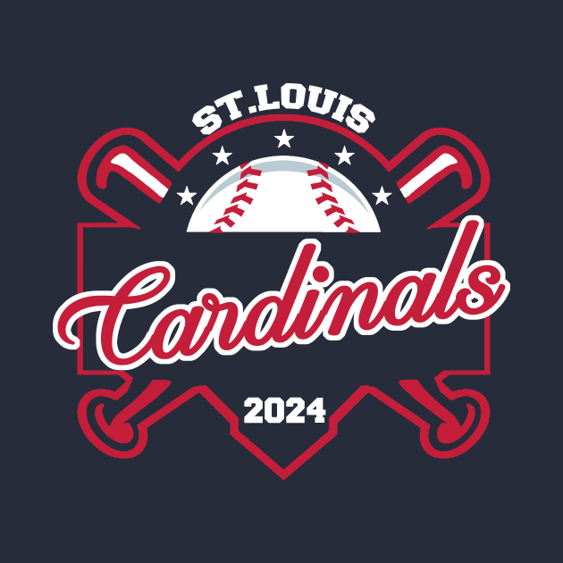 Cardinals Baseball by CovpaTees