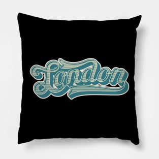 London Soho - London Soho Schriftzug - London Soho Style Pillow