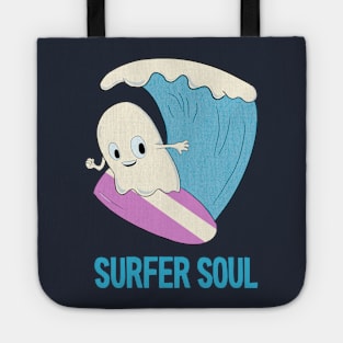 Surfer Soul - Cute ghost surfer Tote