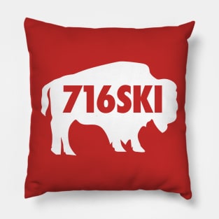 Buffalo Dyngus Day Capitol 716ski Polish Buffalo 716 Pillow