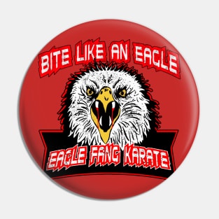 Bite Like an Eagle Fang Karate Pin