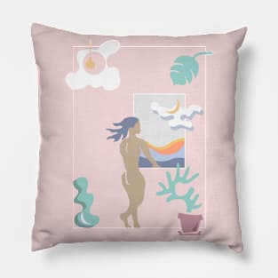 Window Figure Pillow