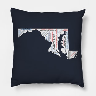 Maryland Wanderlust Pillow