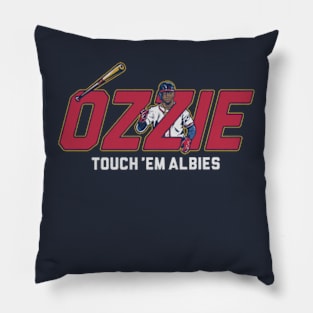 Ozzie Albies Touch 'em Albies Pillow