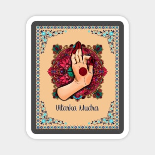 Vitarka Mudra - Yoga Hand Mudra Magnet