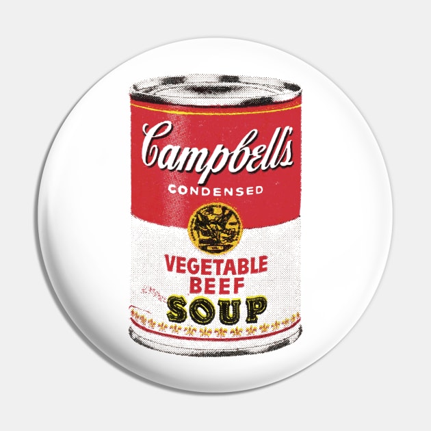 Soup Can Pin by FigAlert