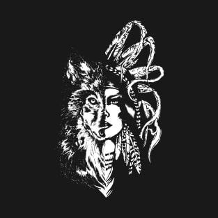 Indian Wolf T-Shirt