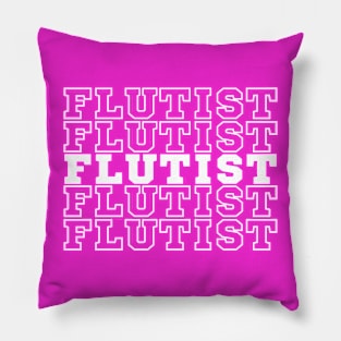 Flutist. Pillow