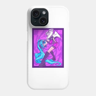 Twisty Leek Girl Phone Case