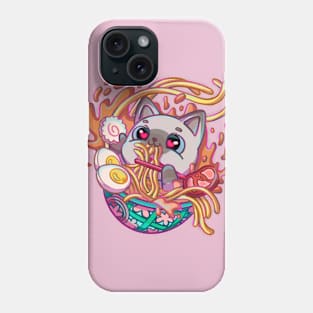 Ra-Meow NEKO RAMEN T-SHIRT Phone Case