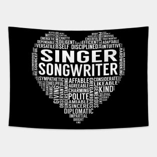 Singer Songwriter Heart Tapestry