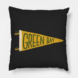 Green Bay Pennant Pillow