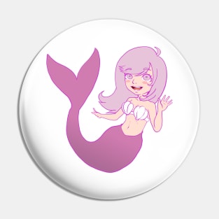 The Cute Little Mermaid Pin