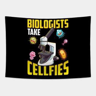 Biologists Take Cellfies Microscope Selfies Pun Tapestry