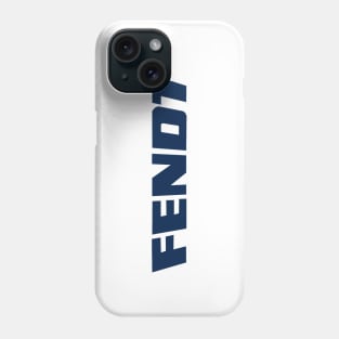 Fendt Logo Text blue Phone Case