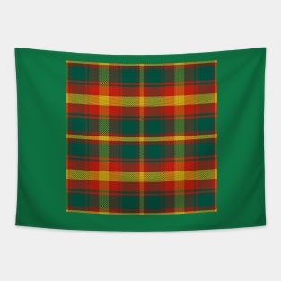 Pattern Maple Leaf Canadian tartan Tapestry