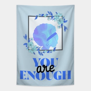 International Womens Day, Female Empowerment Blue Tapestry