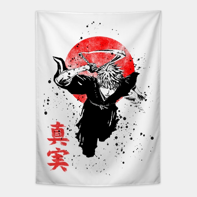 Oni Ichigo Tapestry by ZuleYang22