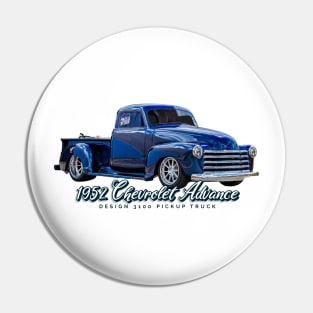 1952 Chevrolet Advance Design 3100 pickup truck Pin