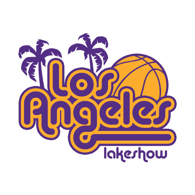 Los Angeles Lakeshow - White by KFig21