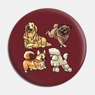 Pixel Dogs Collection Pin