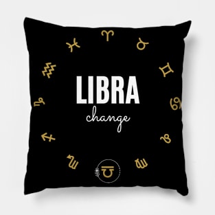 Libra Zodiac Horoscope Pillow