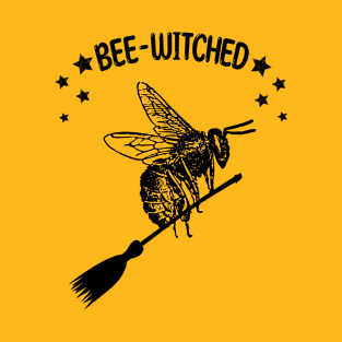 bee witched - funny halloween design 05 T-Shirt