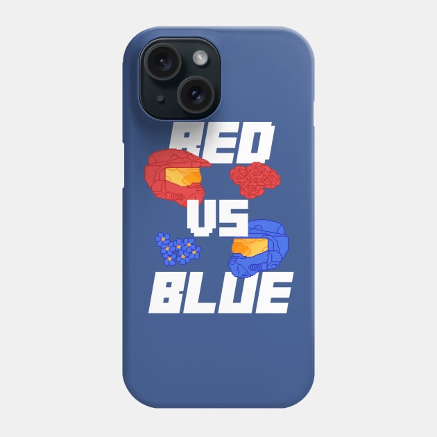 Roses Are Red, Violets Are Blue Phone Case by fisto