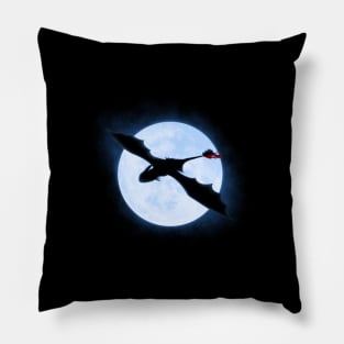 Full Moon Dragon Pillow