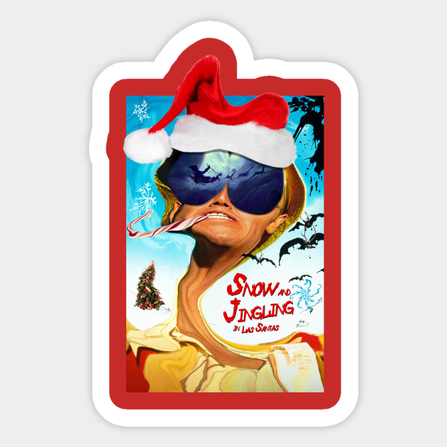 Xmas Fear And Loathing Fear And Loathing In Las Vegas Sticker Teepublic Uk Theresa may survives only because the alternatives to her are unappealing or unconvincing to tory mps. teepublic