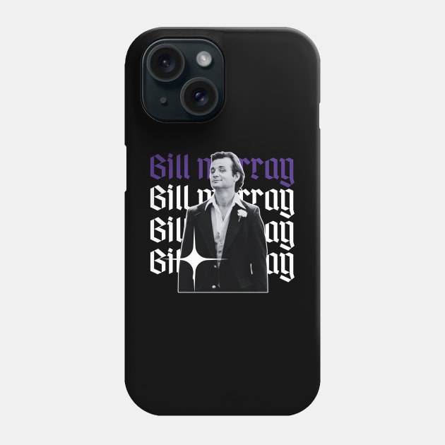 Bill murray x 80s retro style Phone Case by KawaKiwi